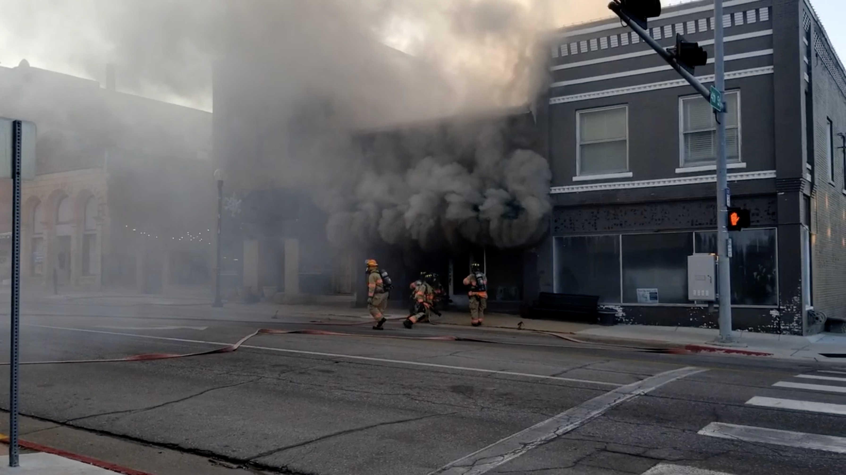 Downtown Beatrice fire guts portion of Black Crow Restaurant property