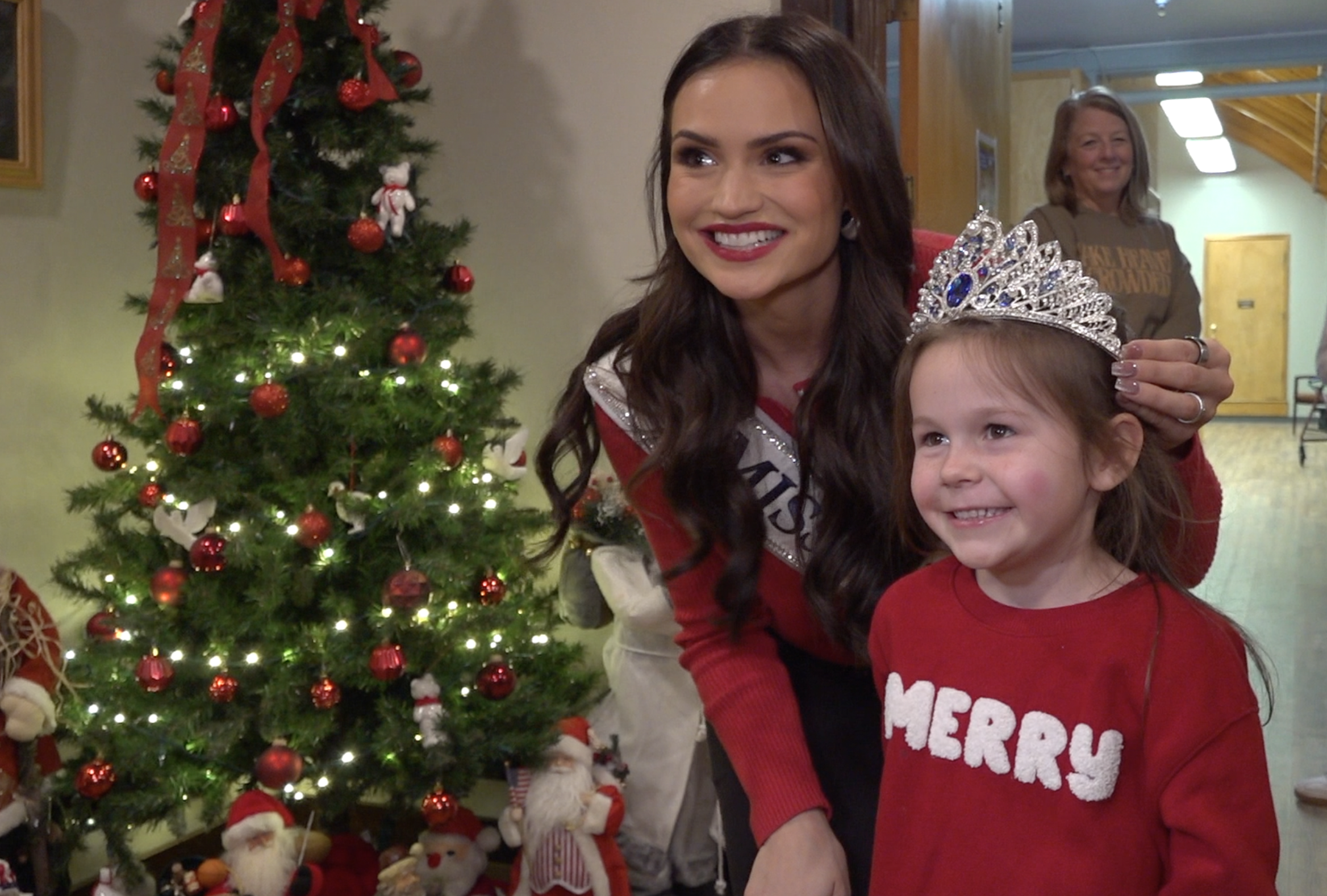 Miss USA spends holiday season in Gordon, Nebraska